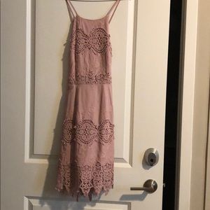 Open back lilac Altard State dress size small